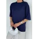 Kadın Yandan Yırtmaçlı Tshirt