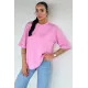 Kadın Yandan Yırtmaçlı Tshirt