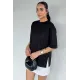 Kadın Yandan Yırtmaçlı Tshirt