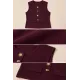 Kadın Güneş Düğmeli Blazer Yelek