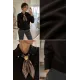 Kadın Düğme Ve Fuarli Bluz