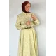 Kadın Gömlek Etek Kemerli Takım