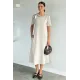 Kadın Flar Kemerli Elbise