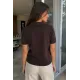 Kadın Çiçek Nakışlı Bluz