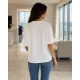 Kadın Yandan Yırtmaçlı Tshirt