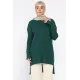 Kadın Ön Kısa Arka Uzun Polyester Tunik