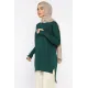 Kadın Ön Kısa Arka Uzun Polyester Tunik