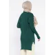 Kadın Ön Kısa Arka Uzun Polyester Tunik