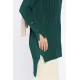 Kadın Ön Kısa Arka Uzun Polyester Tunik