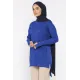 Kadın Ön Kısa Arka Uzun Polyester Tunik