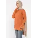 Kadın Ön Kısa Arka Uzun Polyester Tunik