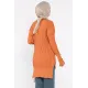 Kadın Ön Kısa Arka Uzun Polyester Tunik