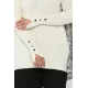 Kadın Ön Kısa Arka Uzun Polyester Tunik
