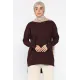 Kadın Ön Kısa Arka Uzun Polyester Tunik