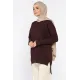 Kadın Ön Kısa Arka Uzun Polyester Tunik