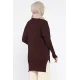 Kadın Ön Kısa Arka Uzun Polyester Tunik