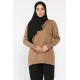 Kadın Ön Kısa Arka Uzun Polyester Tunik