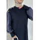 Kadın Omzu Düğmeli Viscon Tunik