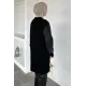 Kadın Omzu Düğmeli Viscon Tunik