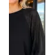 Kadın Kolu Kumaş Detay Tunik