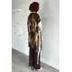 Kadın Kolu Ve Etek Ucu Düğmeli Tunik