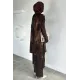 Kadın Kolu Ve Etek Ucu Düğmeli Tunik