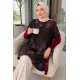 Kadın Kolu Ve Etek Ucu Düğmeli Tunik
