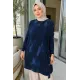 Kadın Kolu Ve Etek Ucu Düğmeli Tunik