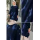 Kadın Kolu Ve Etek Ucu Düğmeli Tunik