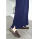 Kadın Kolu Nakışlı Uzun Elbise