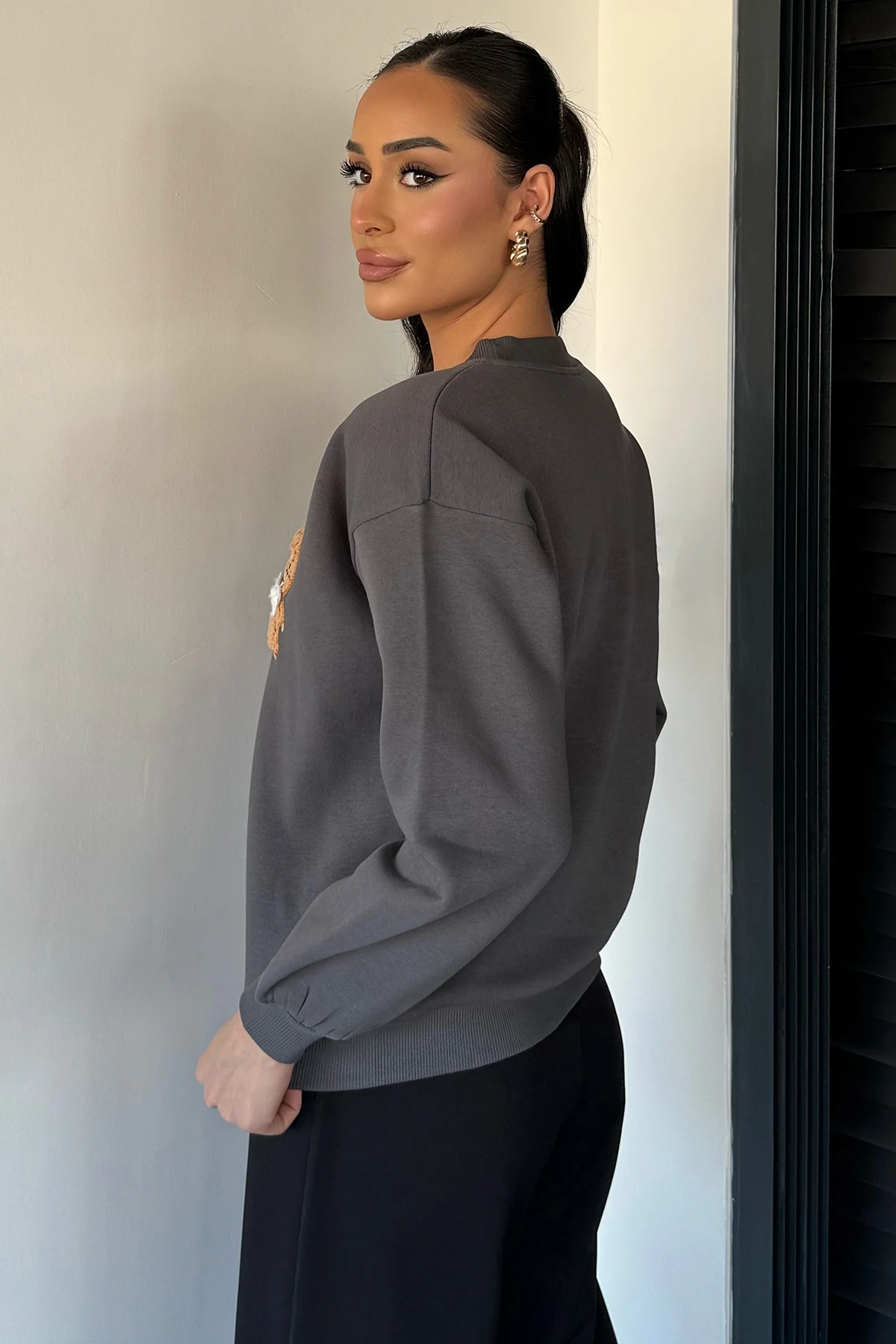 Kadın 3 Labubulu Sweat