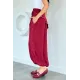 Kadın Belden Bağlamalı Şalvar Pantolon