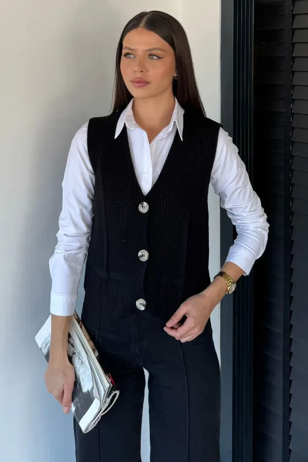 Kadın Yelek Sıfır Kol
