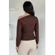 Kadın Altı Ribanalı Bluz