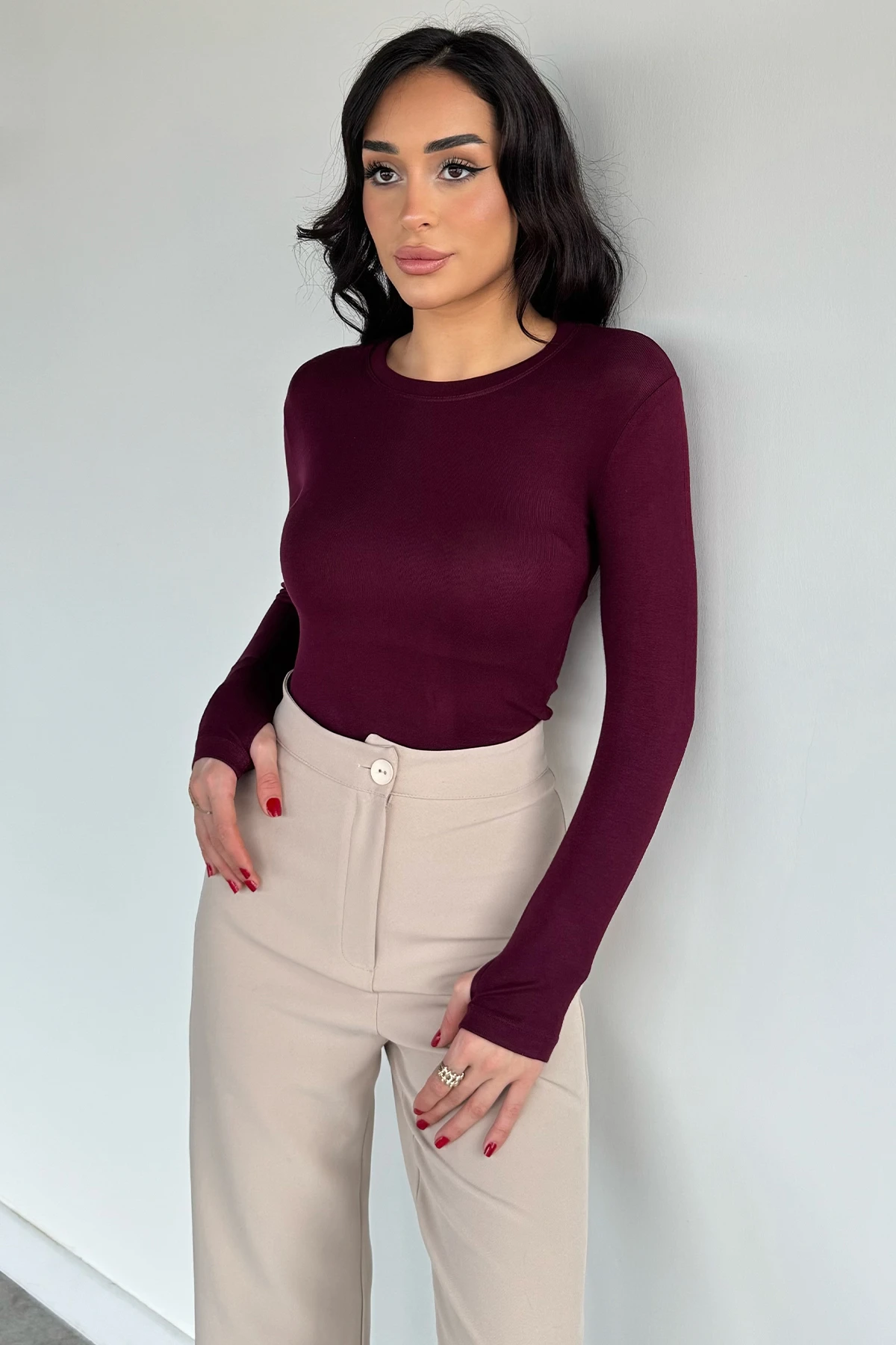 Kadın Düz Body