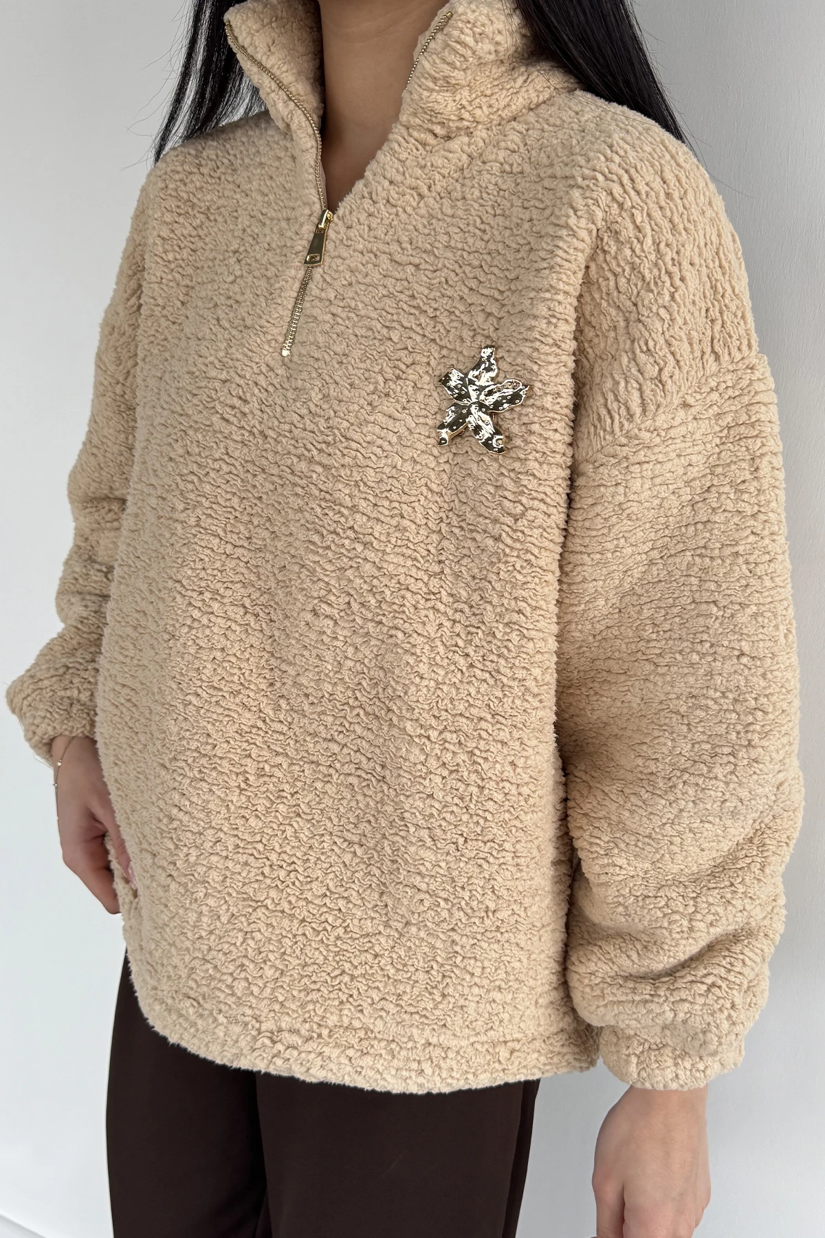 Kadın Peluş Sweat