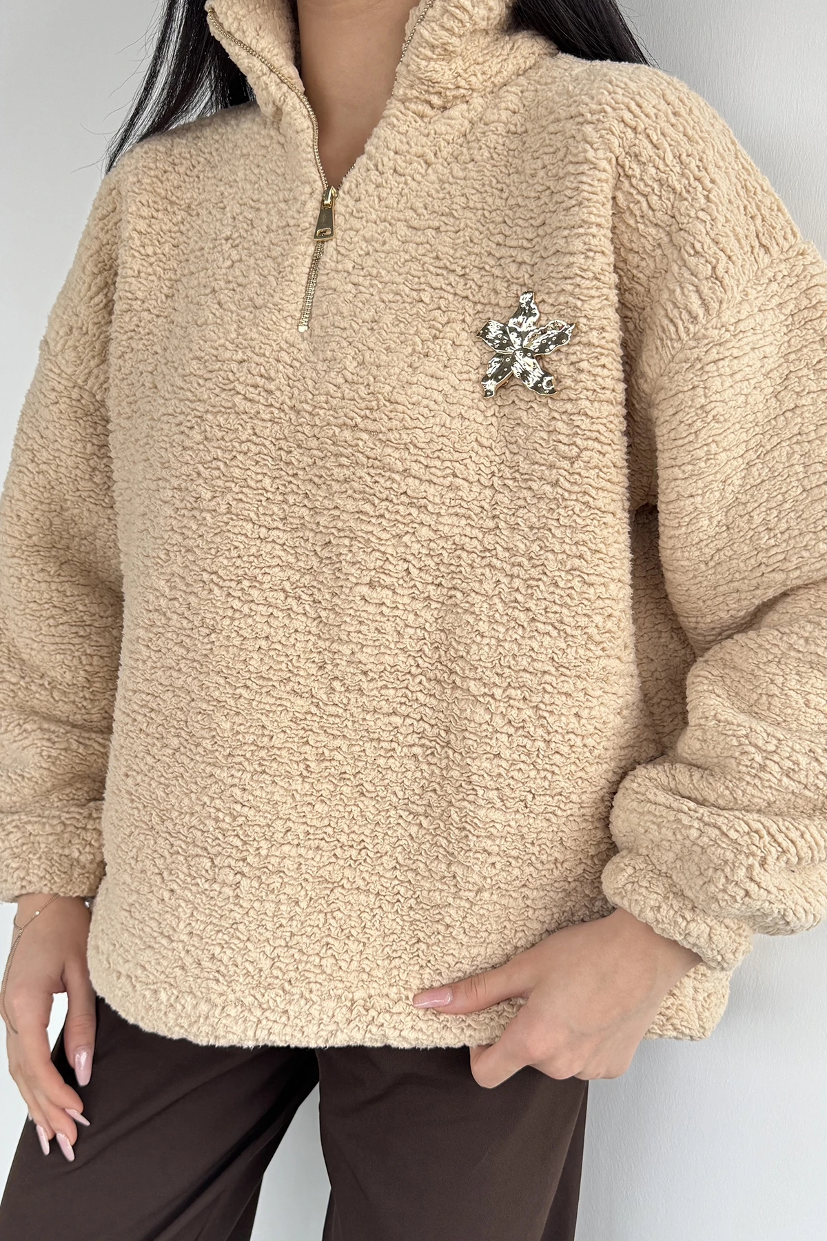 Kadın Peluş Sweat