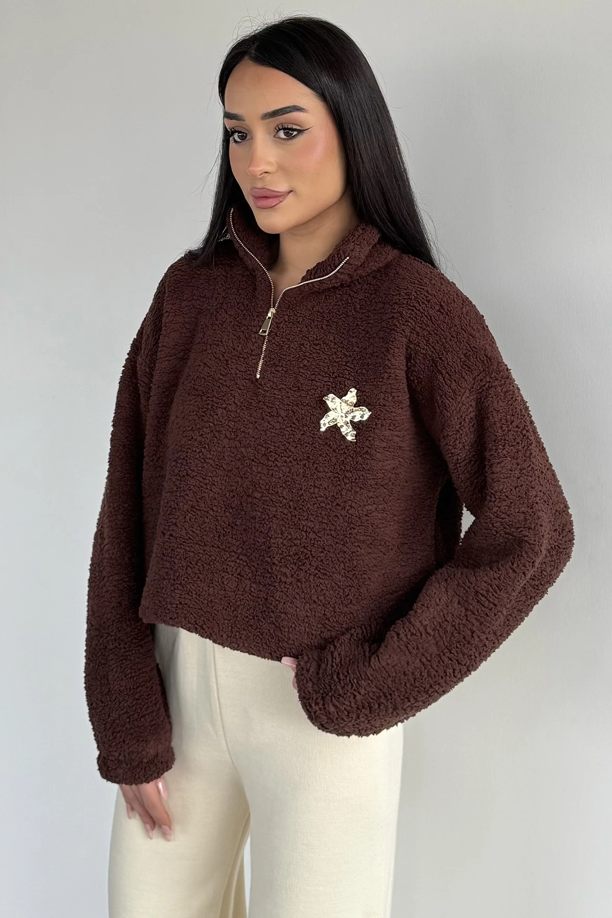 Kadın Peluş Sweat