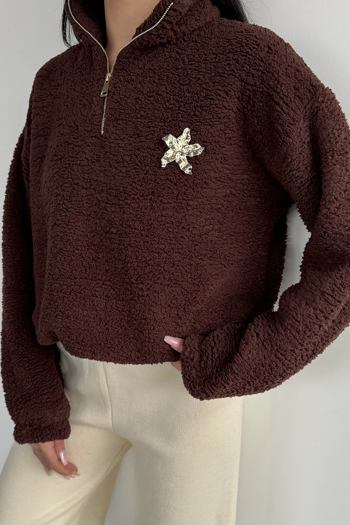 Kadın Peluş Sweat