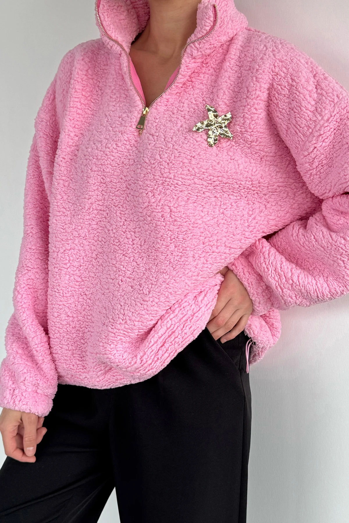 Kadın Peluş Sweat