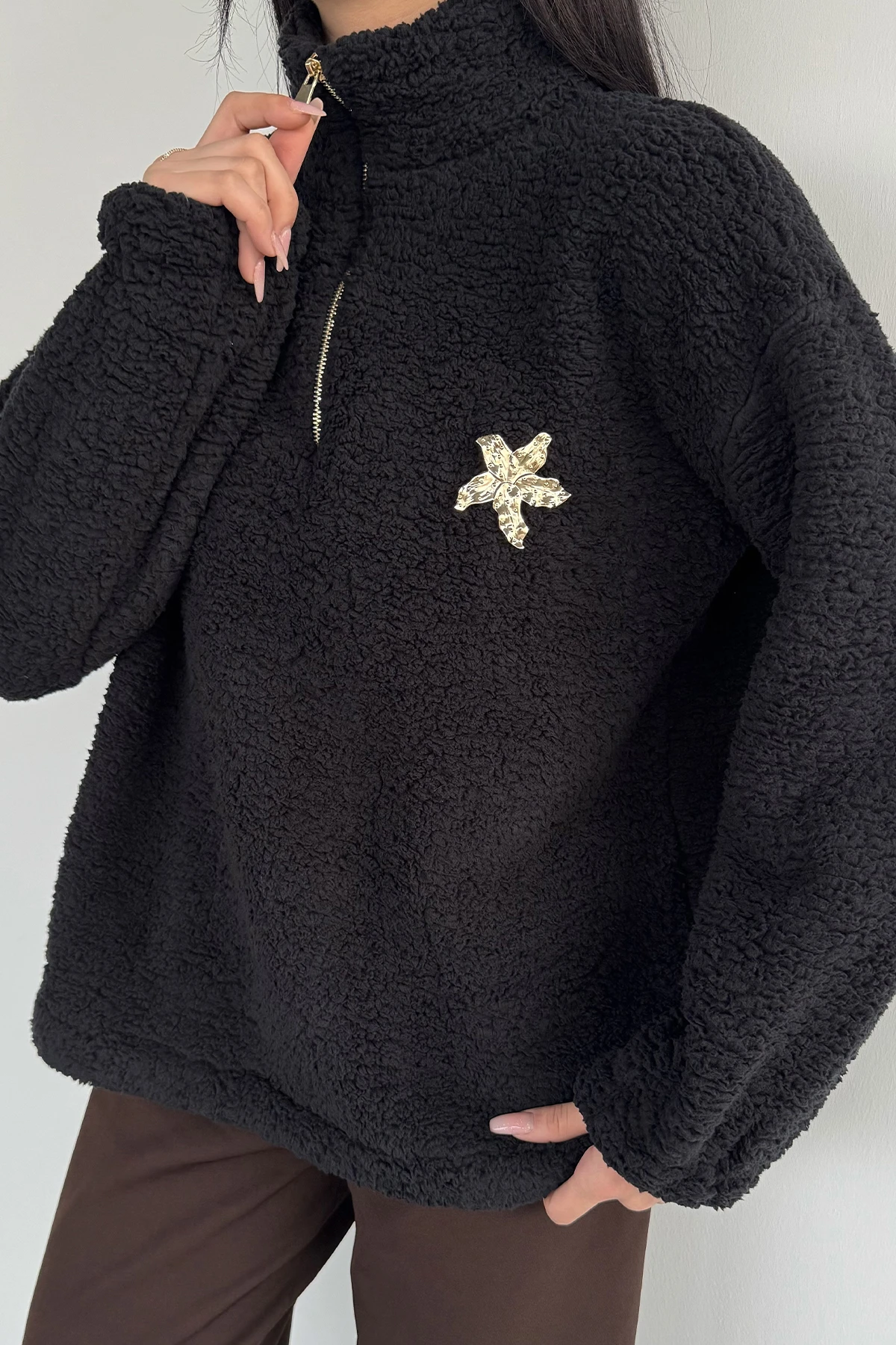 Kadın Peluş Sweat