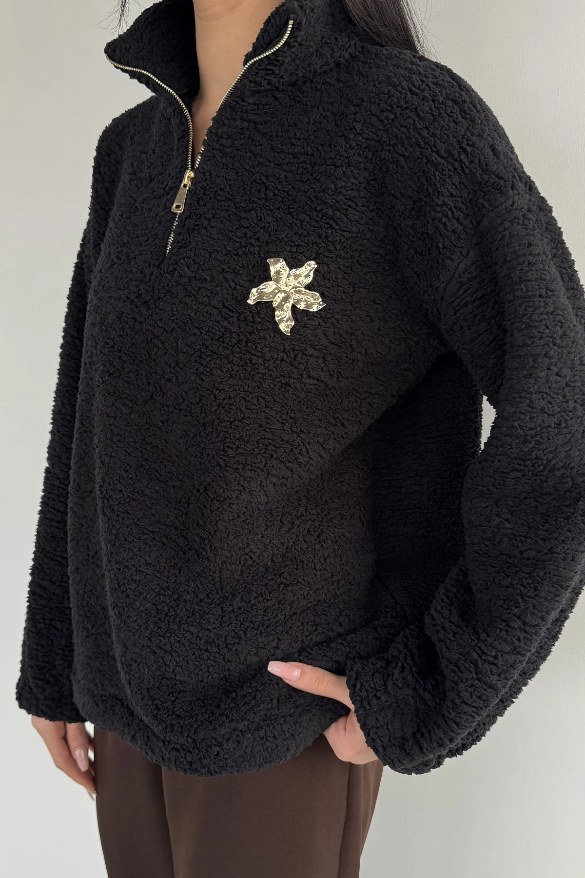 Kadın Peluş Sweat