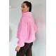 Kadın Bel Büzgülü Boğazlı Sweat