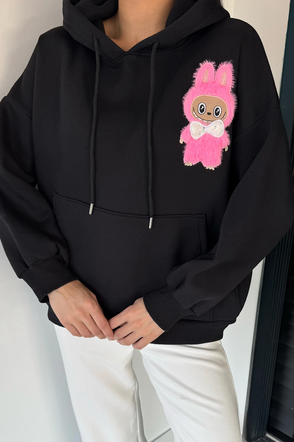Kadın Tek Labubulu Sweat