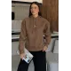 Kadın Alo Baskılı Kapşonlu Sweat