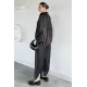 Kadın Jakarlı Saten İkili Takım