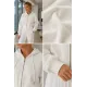 Kadın Kapşonlu Kısa Fermuarlı Sweat