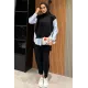 Kadın Kol Ve Etek Ucu Pileseli Oysho Takım