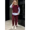 Kadın Kol Ve Etek Ucu Pileseli Oysho Takım