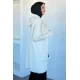 Kadın Kapşonlu Düğmeli Ceket